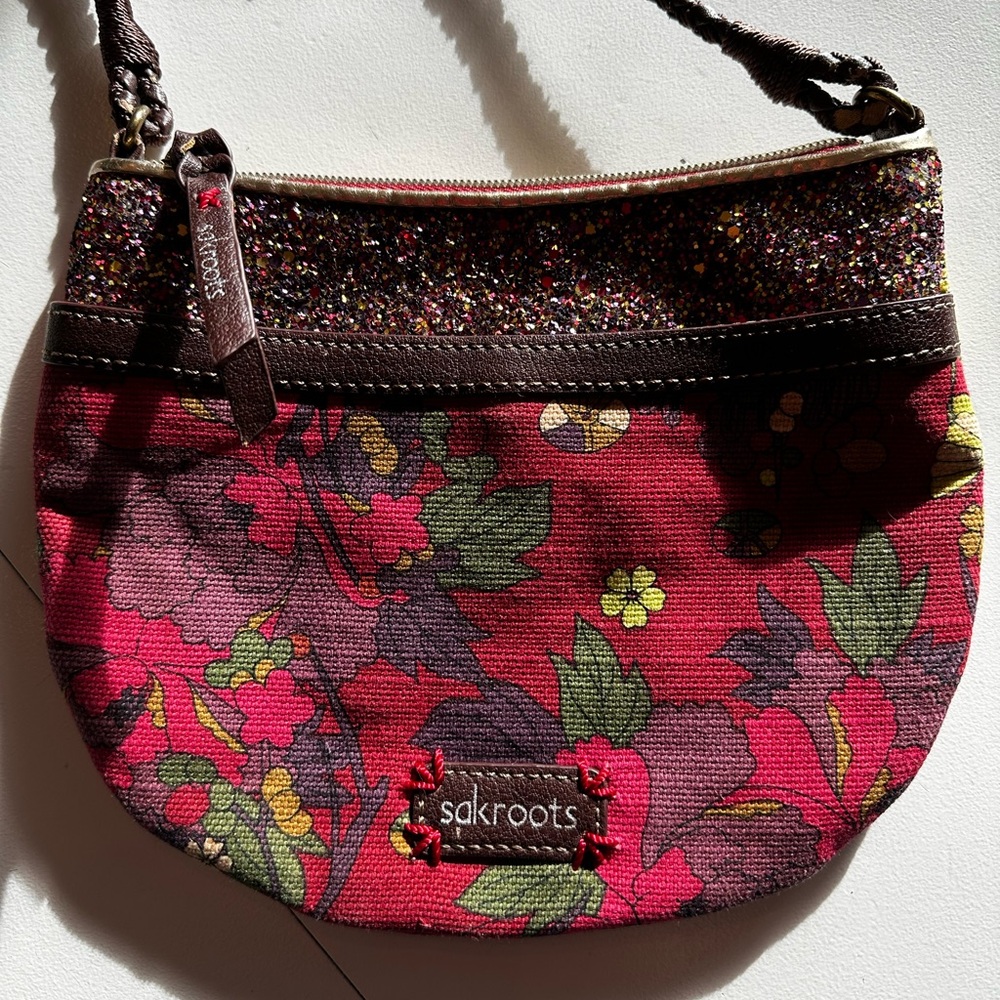 Sakroots Floral Crossbody Bag
